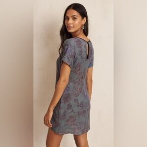 Rebecca Taylor Printed Silk Mini Dress | Size 0